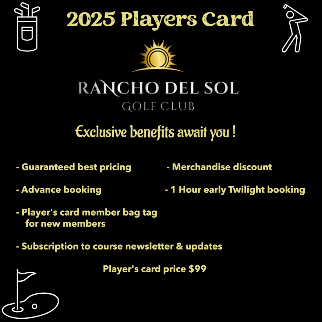 Rancho Del Sol Golf Club Moreno Valley CA